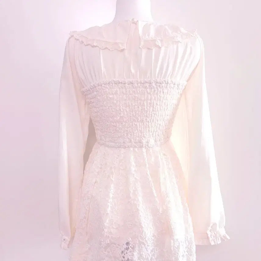 [SOLD OUT] 일본 빈티지 양산형 히메갸루 레이스 캉캉스커트