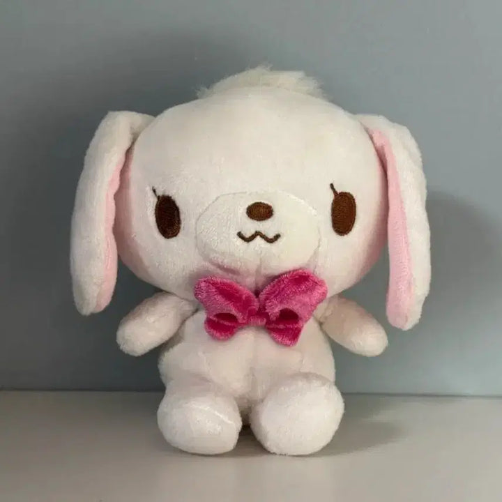 [BUNJANG] Sugar Bunnies Shirousa &amp; Kurousa Plush Doll Set / 고전 슈가바니즈 시로우사 인형 마스코트 산리오 메지루시 파우치 스핀즈