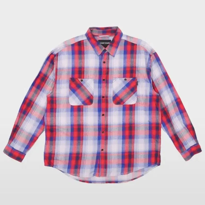 [BUNJANG] YESYESEYES Checkered Shirt L / 예스아이씨 체크 셔츠 L