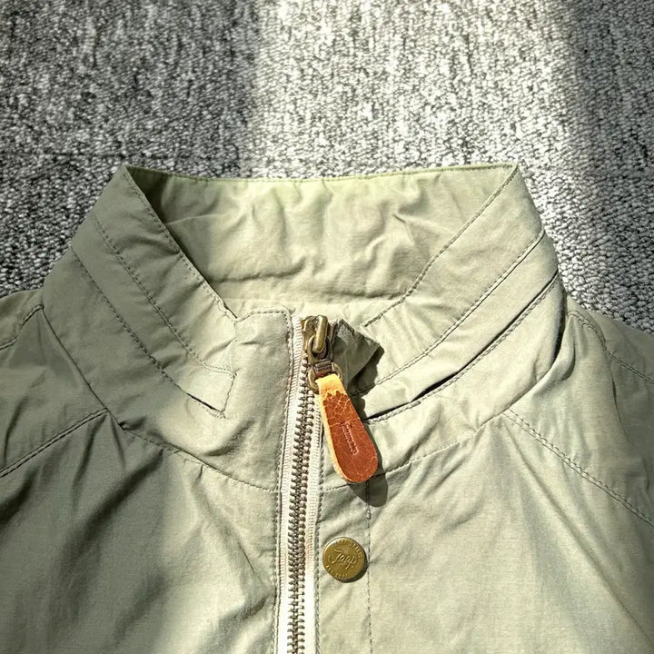 [BUNJANG] Jeep Khaki Patch Logo Vintage Jacket / Jeep 카키 패치 로고 빈티지 자켓