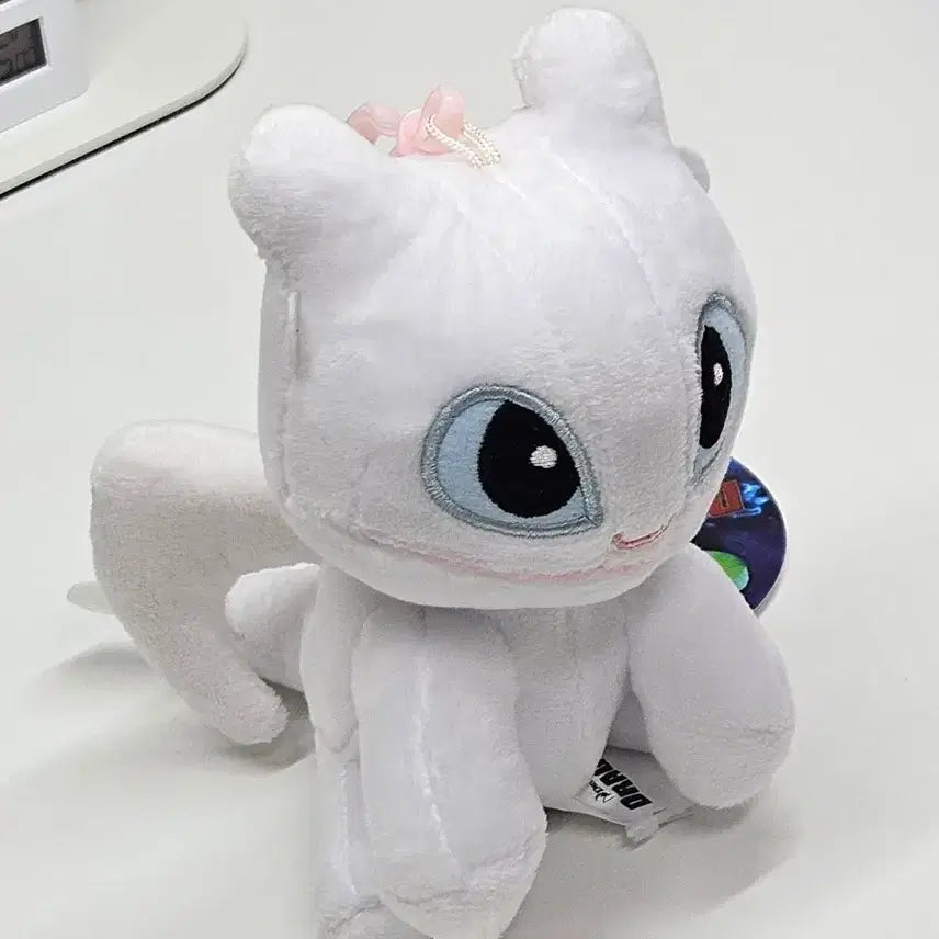 [BUNJANG] How to Train Your Dragon Toothless and Light Fury Plush Keyring / 드래곤길들이기 투슬리스 라이트퓨리 인형 키링