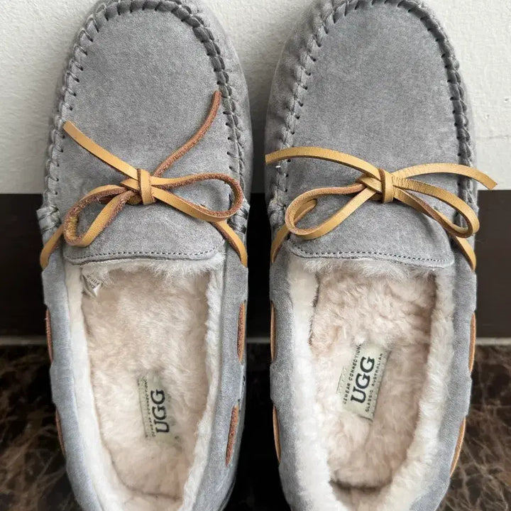 [BUNJANG] UGG Moccasin Gray / UGG 어그 모카신 그레이
