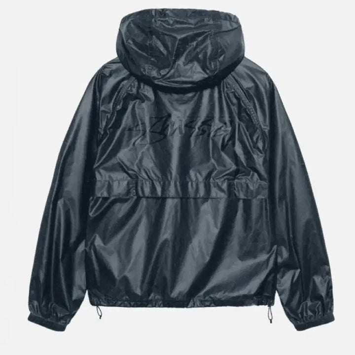 [SOLD OUT] 스투시 비치쉘 크랙드 립스타 윈드브레이커 바람막이 L