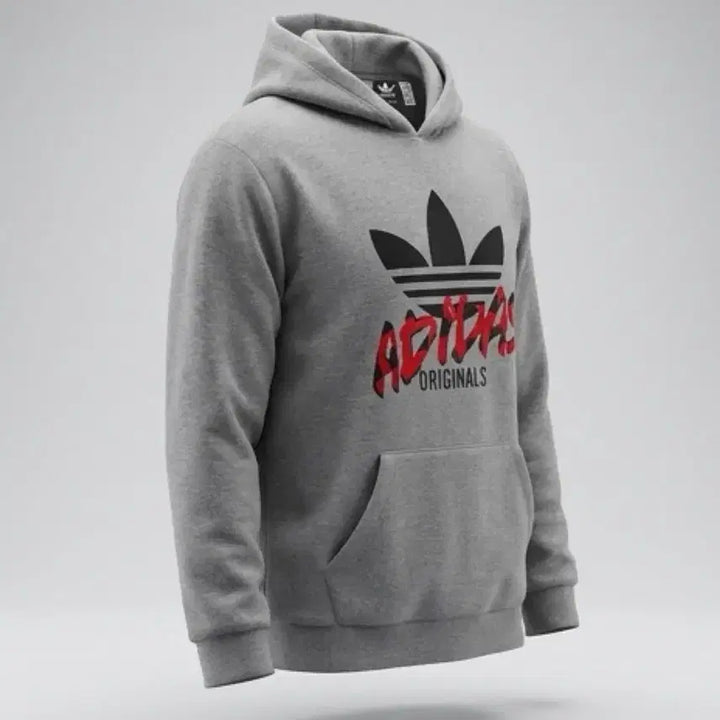 [BUNJANG] Adidas Vintage Japanese Edition Old School Hoodie / 남성XL / 아디다스 일본판 올드스쿨 오리지날 후드티GR 12-116
