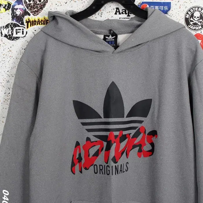 [BUNJANG] Adidas Vintage Japanese Edition Old School Hoodie / 남성XL / 아디다스 일본판 올드스쿨 오리지날 후드티GR 12-116