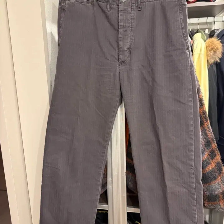 [SOLD OUT] rrl 헤링본 필드 치노 블랙