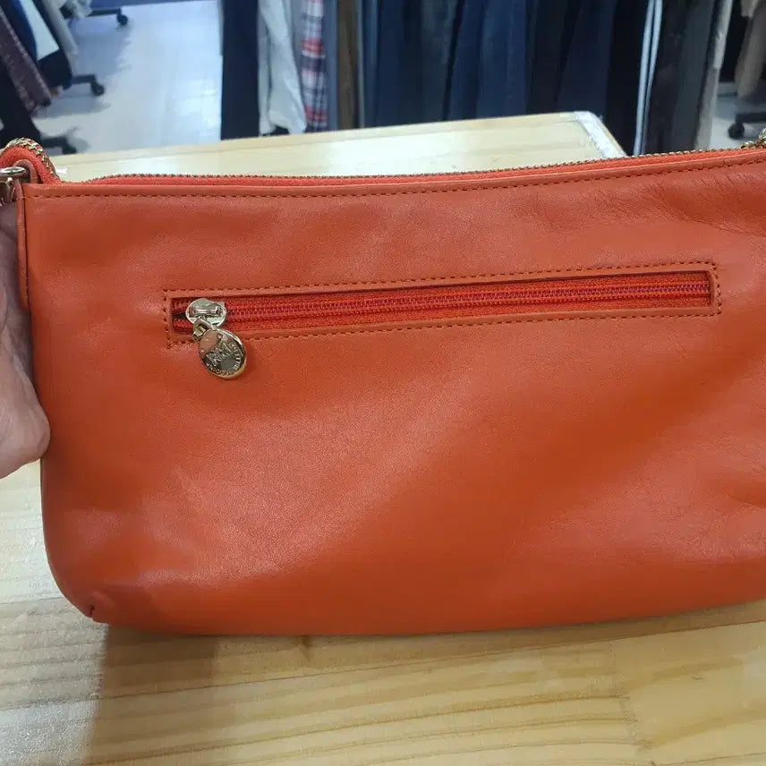 [BUNJANG] Nicole Miller Leather Shoulder Bag / 니콜 밀러(Nicole Miller) 천연가죽 숄더백  (상태 좋음)