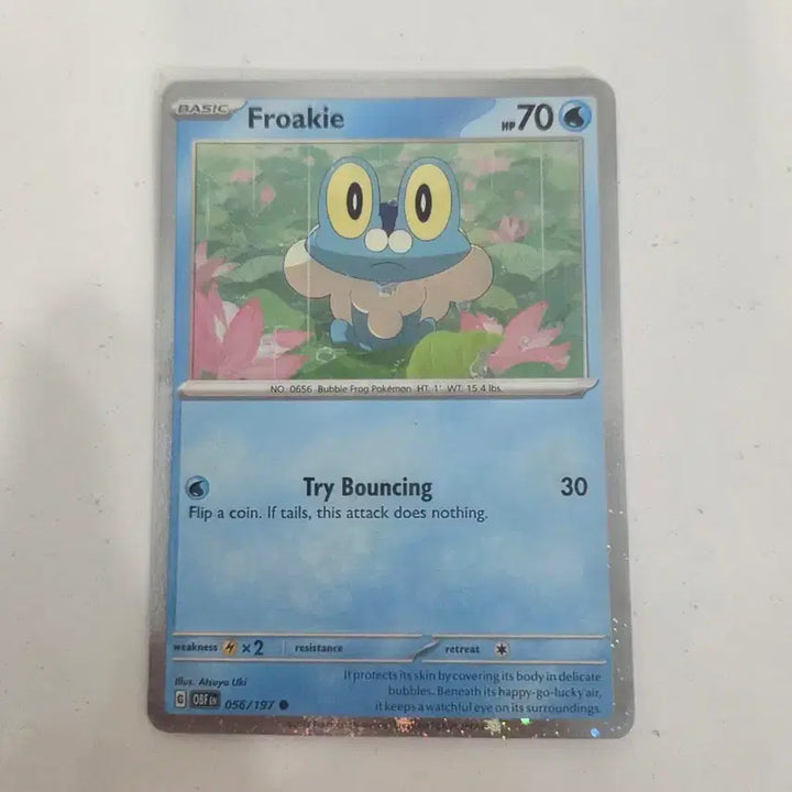 [BUNJANG] Pokemon Froakie North American Card / 포켓몬 카드 북미판 개구마르