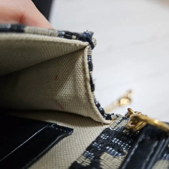 [BUNJANG] Dior Saddle Oblique Phone Holder Bag / 디올 새들 오블리크 폰홀더백