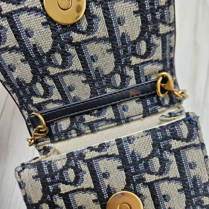 [BUNJANG] Dior Saddle Oblique Phone Holder Bag / 디올 새들 오블리크 폰홀더백
