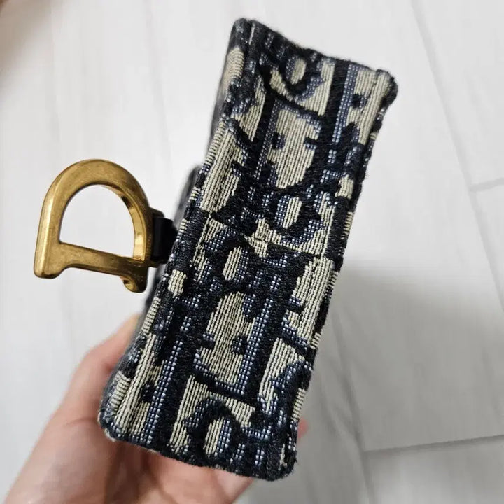 [BUNJANG] Dior Saddle Oblique Phone Holder Bag / 디올 새들 오블리크 폰홀더백