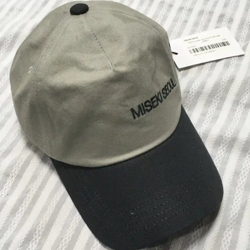 [SOLD OUT] 미세키서울 볼캡 모자 그레이