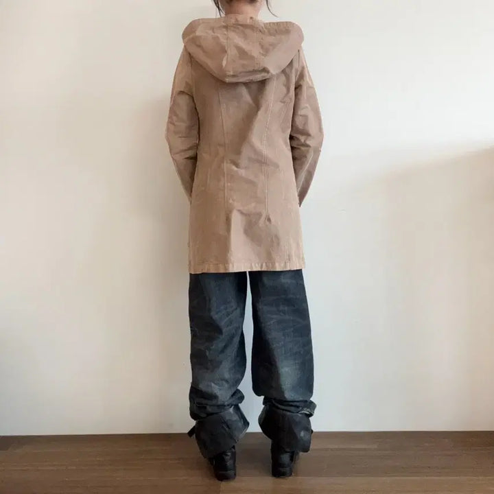 [BUNJANG] Diesel Coated Half Coat Jacket / 디젤 코팅 하프 코트 자켓