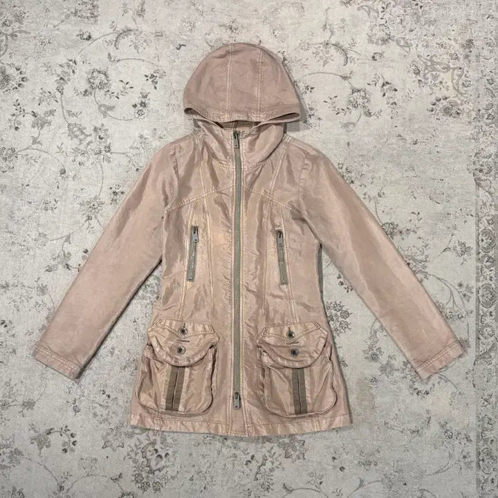 [BUNJANG] Diesel Coated Half Coat Jacket / 디젤 코팅 하프 코트 자켓