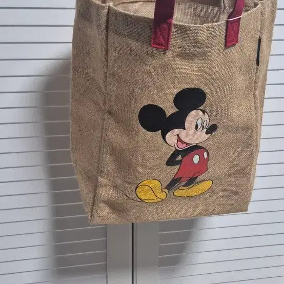 [BUNJANG] Mickey Mouse Canvas Tote Bag / 미키마우스 캔버스 토트백