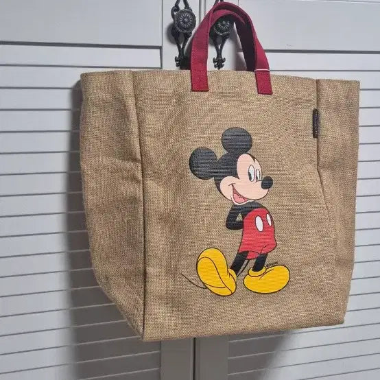 [BUNJANG] Mickey Mouse Canvas Tote Bag / 미키마우스 캔버스 토트백