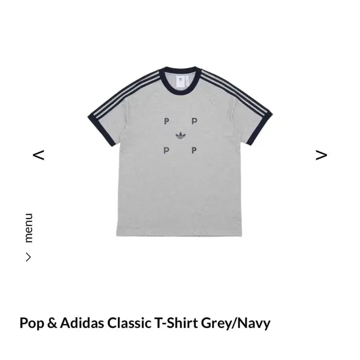 [BUNJANG] Adidas Pop Trading Company Collaboration T-Shirt / 아디다스 팝트레이딩컴퍼니 콜라보 반팔