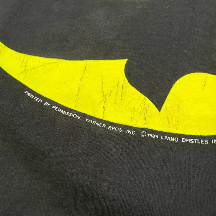 [BUNJANG] One Way Out Batman Parody T-shirt (XL) / 80s Batman 패러디 티셔츠 (105)