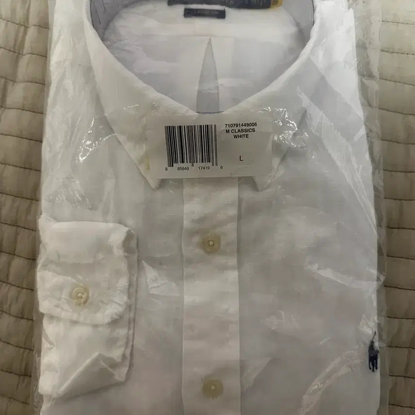 [SOLD OUT] 폴로 클래식핏 린넨 셔츠 L사이즈 미개봉