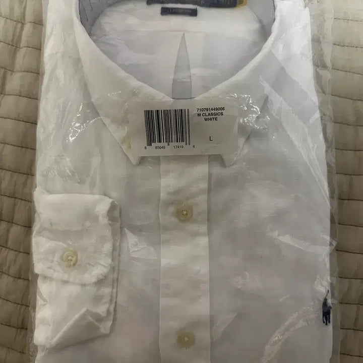 [SOLD OUT] 폴로 클래식핏 린넨 셔츠 L사이즈 미개봉