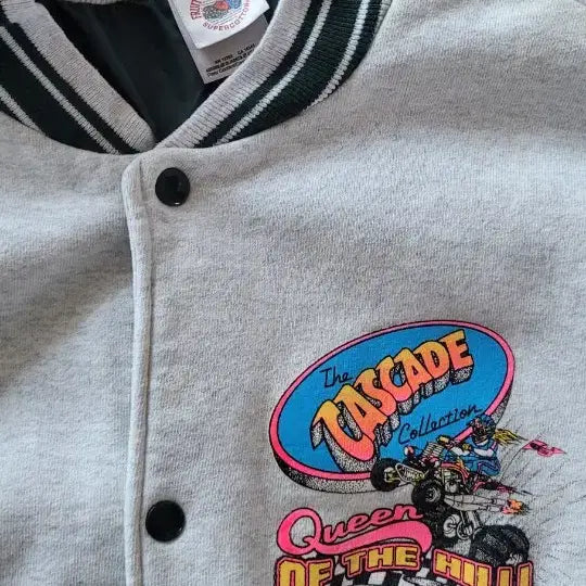 [BUNJANG] Fruit of the Loom Baseball Jacket / 푸룻오부더룸 야구점퍼(자켓)