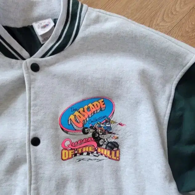 [BUNJANG] Fruit of the Loom Baseball Jacket / 푸룻오부더룸 야구점퍼(자켓)