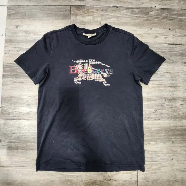 [BUNJANG] Burberry Black Logo Short Sleeve T-shirt / 버버리 블랙 로고 반팔 티셔츠