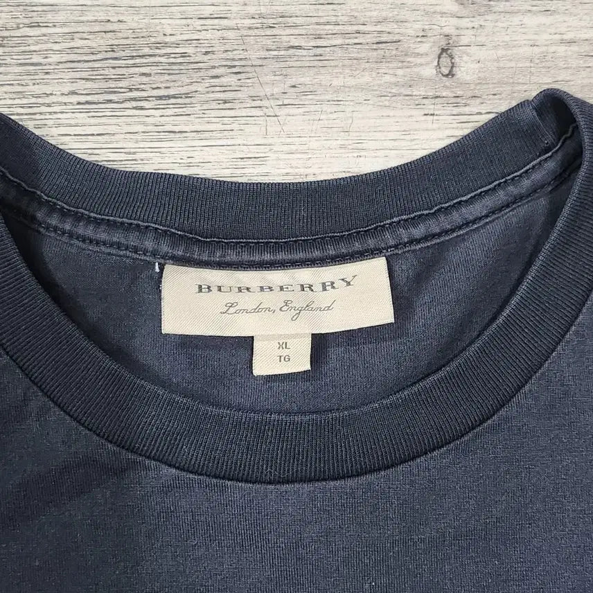 [BUNJANG] Burberry Black Logo Short Sleeve T-shirt / 버버리 블랙 로고 반팔 티셔츠