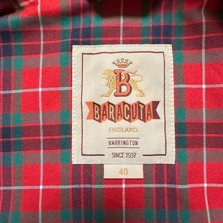 [SOLD OUT] 바라쿠타 g9 헤링턴 자켓 40 내추럴
