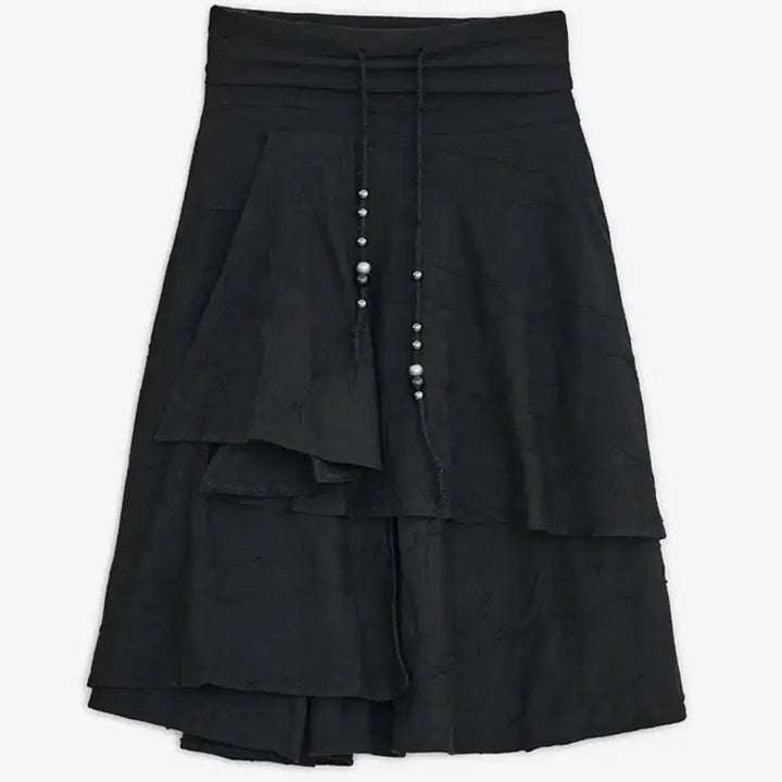[BUNJANG] Hug Your Skin Star Flared Midi Skirt / 허그유어스킨 스타 플레어드 미디 스커트