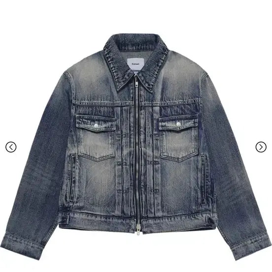 [BUNJANG] Kamien Crop Trucker Jacket (Size 2) / 카미엔 크롭 트럭커 자켓 2사이즈 판매