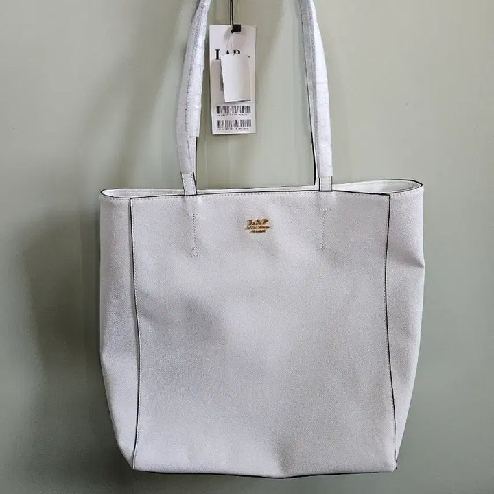 [BUNJANG] LAP White Shoulder Bag Tote Bag / LAP 화이트 숄더백 토트백 새상품