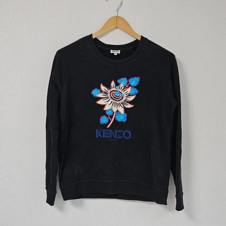 [BUNJANG] Kenzo Flower Embroidery Sweatshirt Round Neck Women&