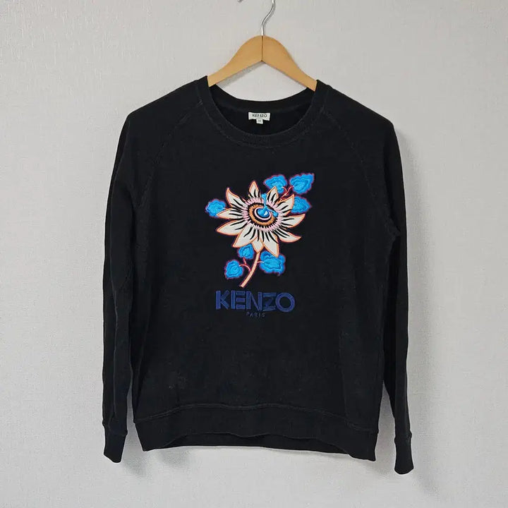 [BUNJANG] Kenzo Flower Embroidery Sweatshirt Round Neck Women&