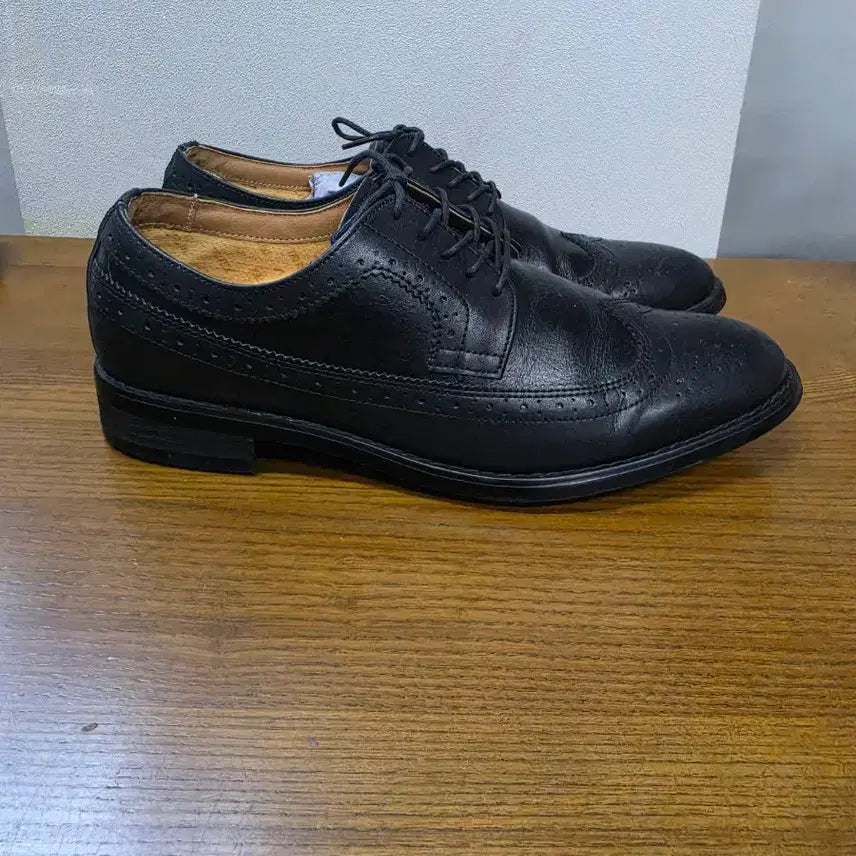[SOLD OUT] 킨록앤더슨 남성 윙팁 구두 블랙