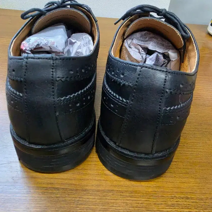 [SOLD OUT] 킨록앤더슨 남성 윙팁 구두 블랙