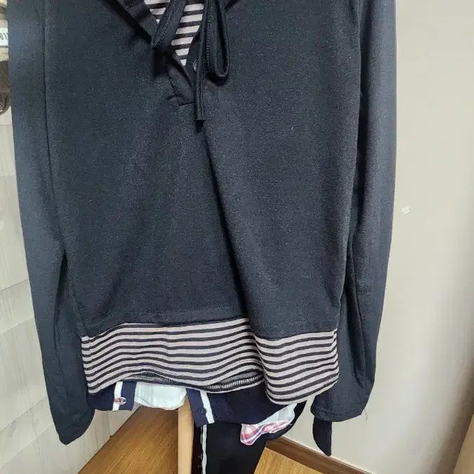[BUNJANG] Striped T-shirt / 단가라 티 딱붙