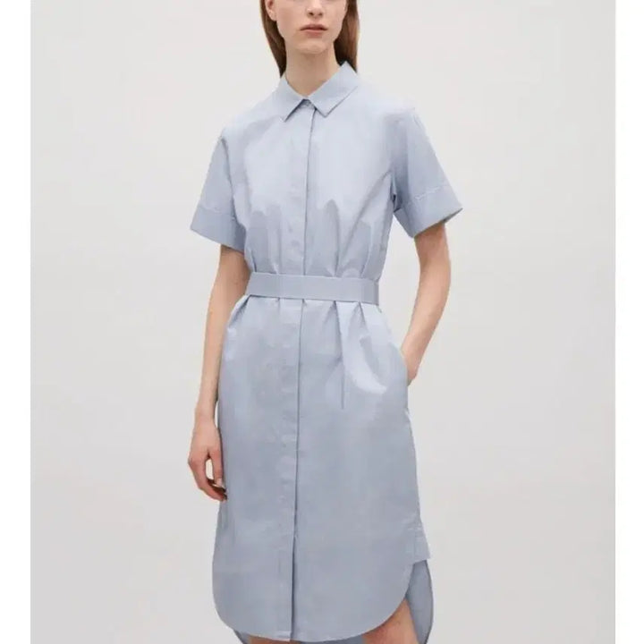 [BUNJANG] COS Navy Shirt Dress / 코스 cos 원피스 32사이즈