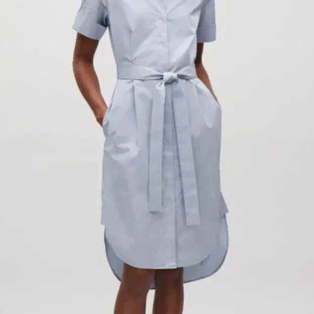 [BUNJANG] COS Navy Shirt Dress / 코스 cos 원피스 32사이즈