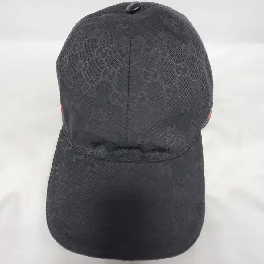 [BUNJANG] Gucci GG Logo Ball Cap Black L Size / 구찌 GG로고 볼캡 블랙 매장판정품 L사이즈