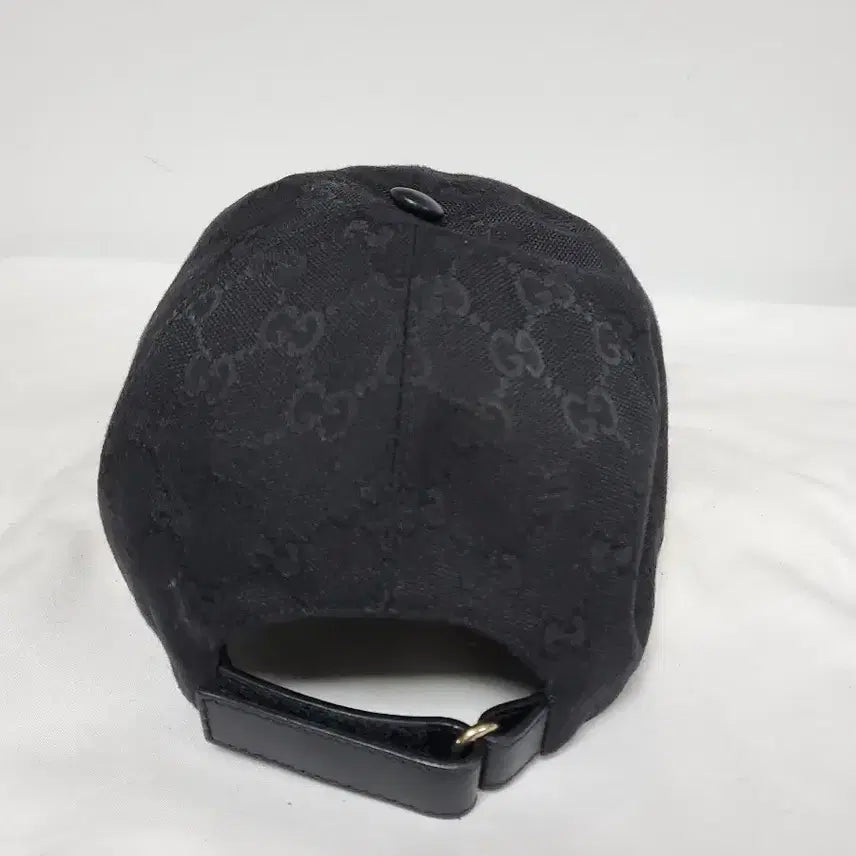[BUNJANG] Gucci GG Logo Ball Cap Black L Size / 구찌 GG로고 볼캡 블랙 매장판정품 L사이즈