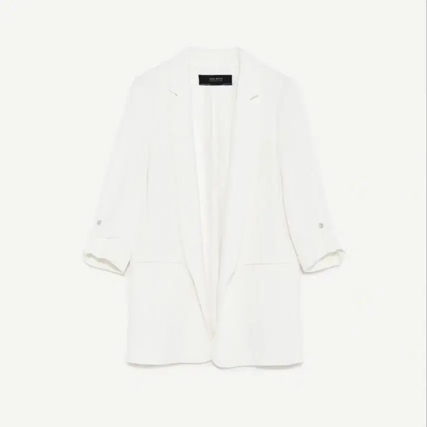 [SOLD OUT] 자라 롤업 슬리브 블레이저 자켓 (S)