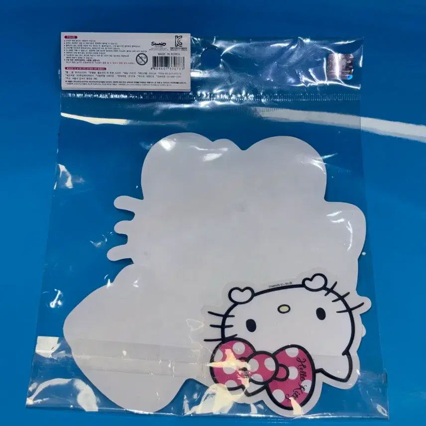 [BUNJANG] Sanrio Hello Kitty Big Transparent Sticker / 고전문구 고전키티 산리오 키티 빅 투명 스티커