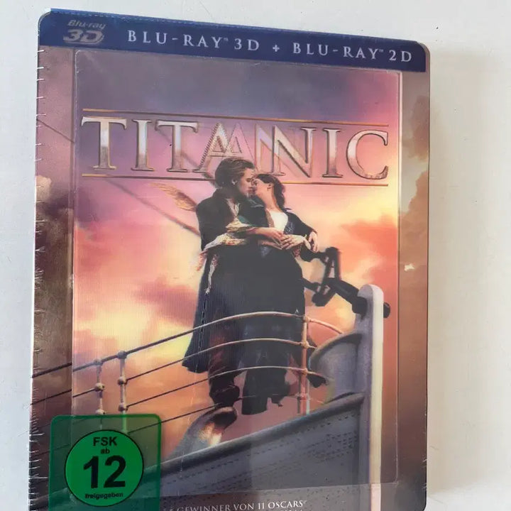 [BUNJANG] Titanic German Lenticular Blu-ray Steelbook 3D+2D / (미개봉)타이타닉 독일판 렌티큘러 블루레이 스틸북3D+2D