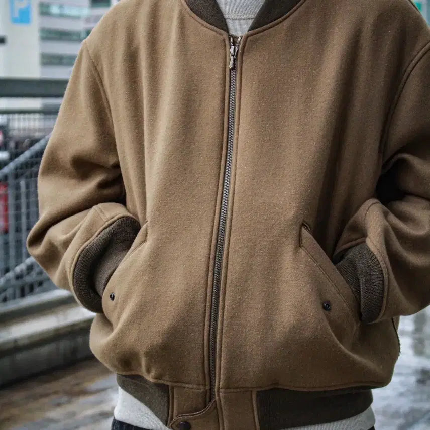 [BUNJANG] Captain Sunshine Flight Jacket Olive (Size 38) / [38] 22AW 캡틴선샤인 플라이트 자켓 올리브 새제품 팝니다