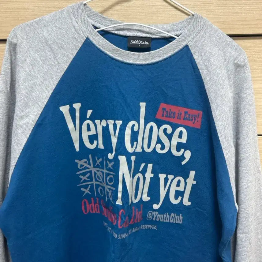 [BUNJANG] Odd Studio Raglan Oversized Long Sleeve Shirt / 오드스튜디오 래글런 오버핏 롱슬리브