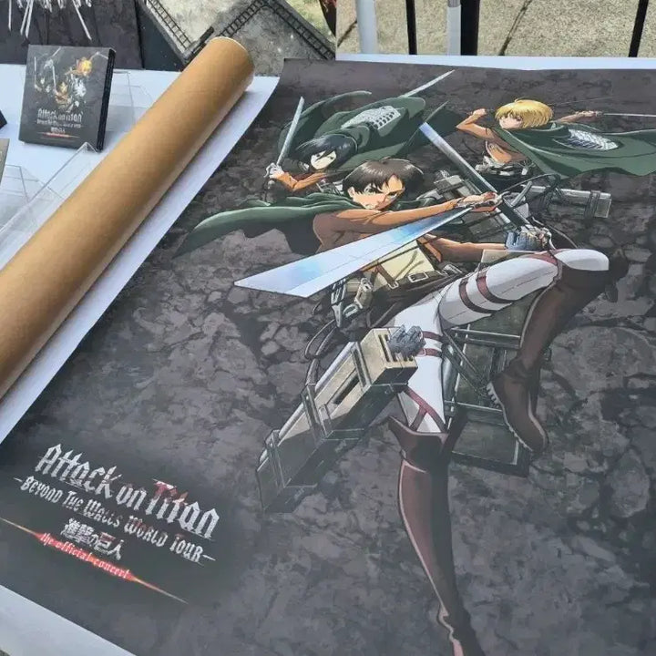 [BUNJANG] Attack on Titan World Tour Official Poster (Sealed) / 진격의거인 월드투어 공식 포스터 미개봉새상품