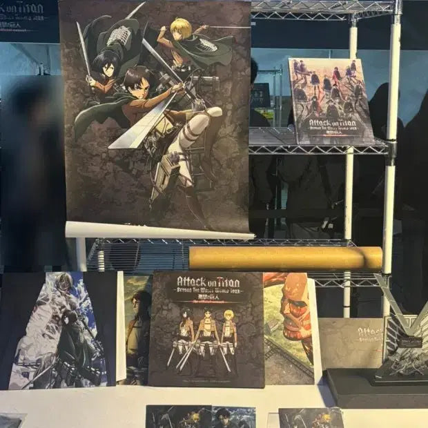 [SOLD OUT] 진격의 거인 월드투어 포스터 미개봉새상품