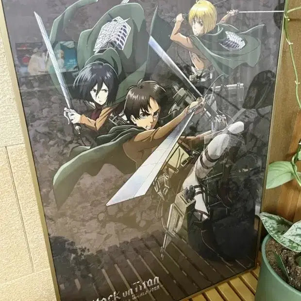 [BUNJANG] Attack on Titan World Tour Official Poster (Sealed) / 진격의거인 월드투어 공식 포스터 미개봉새상품