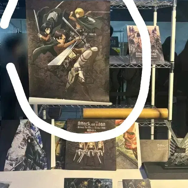 [BUNJANG] Attack on Titan World Tour Official Poster (Sealed) / 진격의거인 월드투어 공식 포스터 미개봉새상품